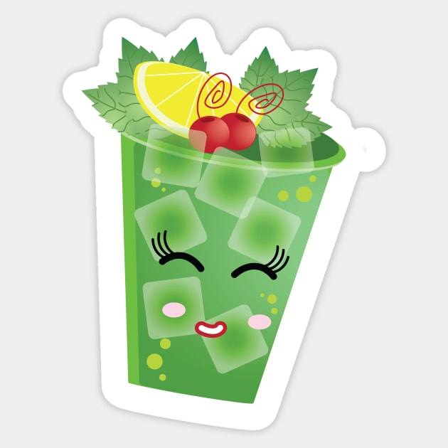 Mint Julep Sticker by Funpossible15